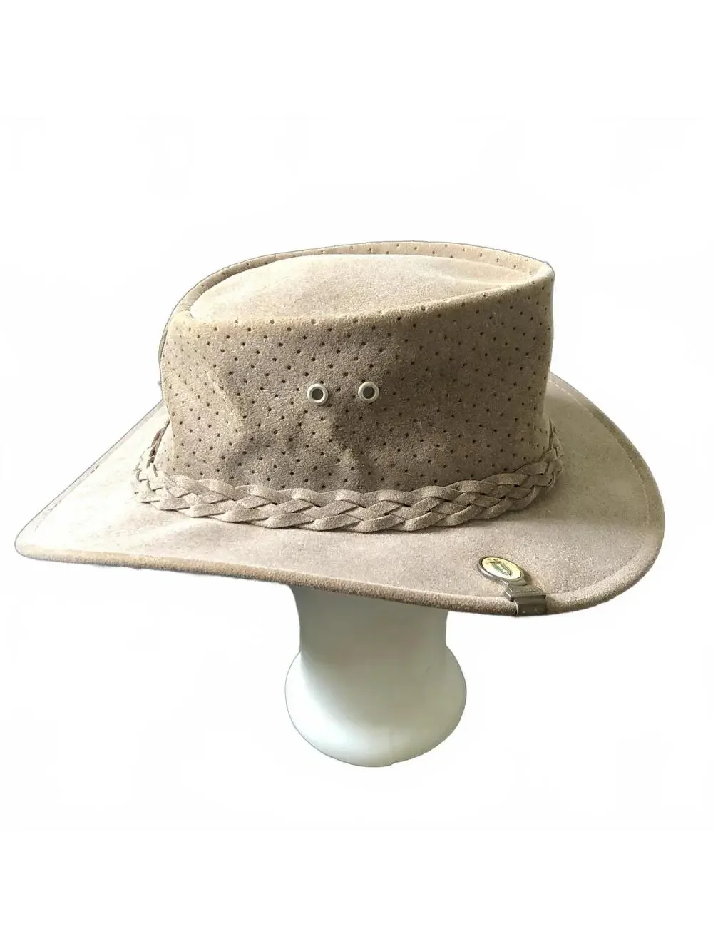 Windance Australia Tan Outback Aussie Chiller Hat with Braided Band - Picture 6 of 10
